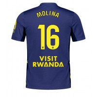 Stroje piłkarskie Atletico Madrid Nahuel Molina #16 Koszulka Wyjazdowej 2025-26 Krótki Rękaw